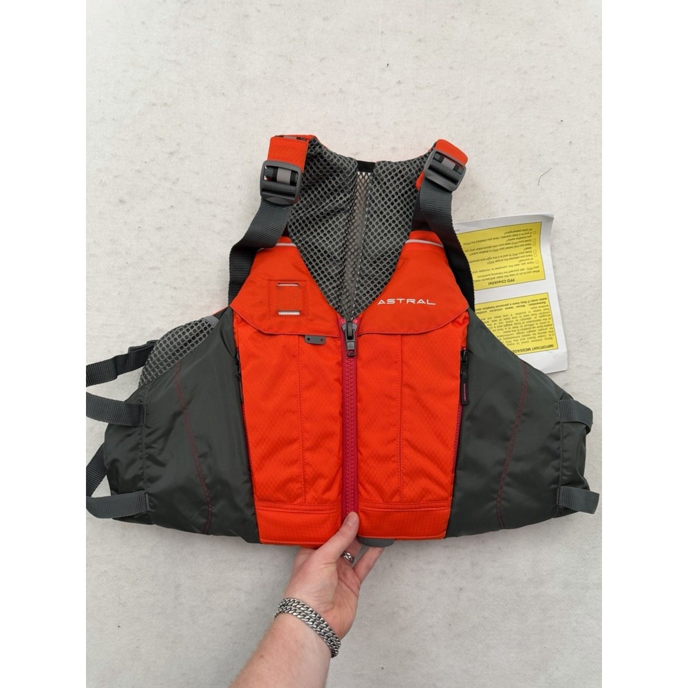Size M/L - Astral E-LINDA Adult Life Jacket Orange Buoyancy Aid NEW WITH TAGS
